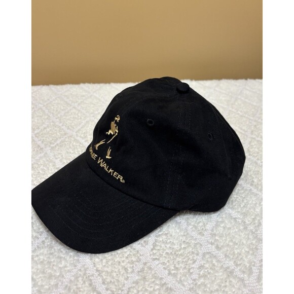 Johnnie Walker Keep Walking Whisky 2 Sided Embroidered Black Adjustable Hat - Picture 9 of 11